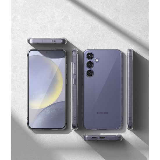 Θήκη Σιλικόνης Ringke Fusion TPU case with frame for Samsung Galaxy S24 Clear (F787E52) Θήκη Σιλικόνης Ringke Fusion TPU case with frame for Samsung Galaxy S24 Clear (F787E52)