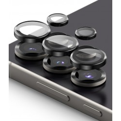 Γυαλί Προστασίας Κάμερας Ringke Camera Lens Frame Glass (2 Τεμάχια) for Samsung Galaxy S25 Ultra (CLF1G1007) Black