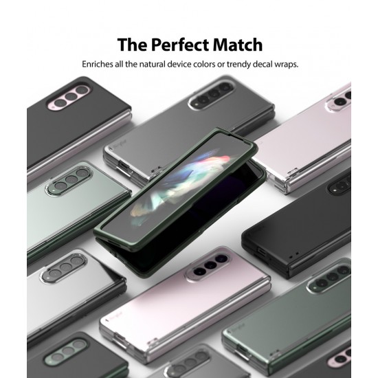 Θήκη Σιλικόνης Ringke Slim Slim Cover PC Case for Samsung Galaxy Z Fold 3 Black (S536E55) Θήκη Σιλικόνης Ringke Slim Slim Cover PC Case for Samsung Galaxy Z Fold 3 Black (S536E55)