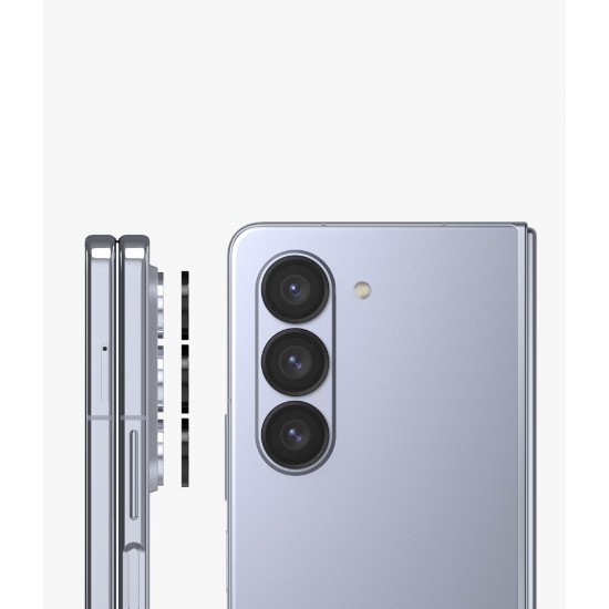 Γυαλί Προστασίας Κάμερας Ringke Camera Lens Frame Glass for Samsung Galaxy Z Fold 5 Black (CM06096RS)