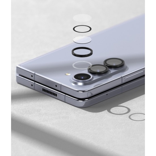 Γυαλί Προστασίας Κάμερας Ringke Camera Lens Frame Glass for Samsung Galaxy Z Fold 5 Black (CM06096RS)