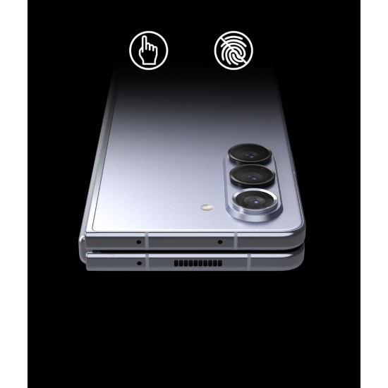 Γυαλί Προστασίας Κάμερας Ringke Camera Lens Frame Glass for Samsung Galaxy Z Fold 5 Black (CM06096RS)