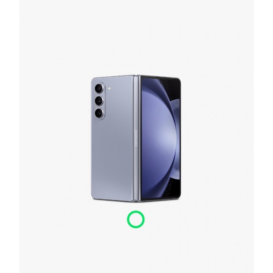 Γυαλί Προστασίας Κάμερας Ringke Camera Lens Frame Glass for Samsung Galaxy Z Fold 5 Black (CM06096RS)