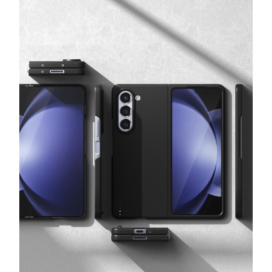 Θήκη Σιλικόνης Ringke Slim Slim Cover PC Case for Samsung Galaxy Z Fold 5 Black (S719E55)