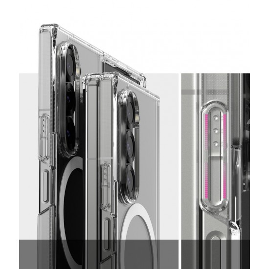 Θήκη Σιλικόνης Ringke Fusion Magnetic polycarbonate case with TPU frame for Samsung Galaxy Z Fold 6 Clear (FMG865R52) Θήκη Σιλικόνης Ringke Fusion Magnetic polycarbonate case with TPU frame for Samsung Galaxy Z Fold 6 Clear (FMG865R52)