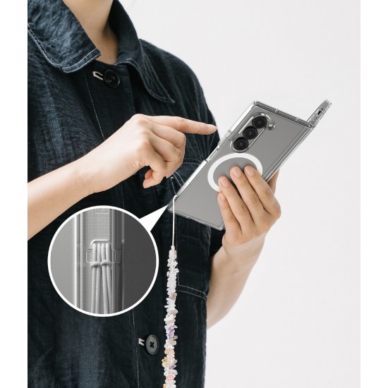Θήκη Σιλικόνης Ringke Fusion Magnetic polycarbonate case with TPU frame for Samsung Galaxy Z Fold 6 Clear (FMG865R52) Θήκη Σιλικόνης Ringke Fusion Magnetic polycarbonate case with TPU frame for Samsung Galaxy Z Fold 6 Clear (FMG865R52)