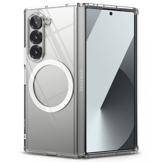 Θήκη Σιλικόνης Ringke Fusion Magnetic polycarbonate case with TPU frame for Samsung Galaxy Z Fold 6 Clear (FMG865R52) Θήκη Σιλικόνης Ringke Fusion Magnetic polycarbonate case with TPU frame for Samsung Galaxy Z Fold 6 Clear (FMG865R52)