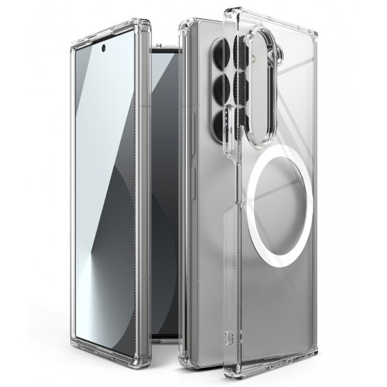 Θήκη Σιλικόνης Ringke Fusion Magnetic polycarbonate case with TPU frame for Samsung Galaxy Z Fold 6 Clear (FMG865R52) Θήκη Σιλικόνης Ringke Fusion Magnetic polycarbonate case with TPU frame for Samsung Galaxy Z Fold 6 Clear (FMG865R52)
