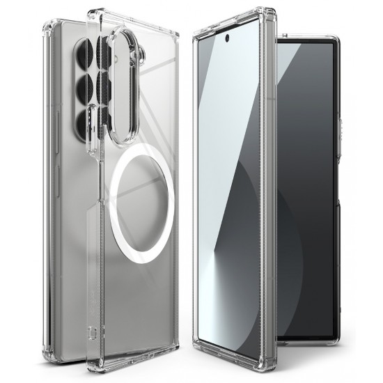 Θήκη Σιλικόνης Ringke Fusion Magnetic polycarbonate case with TPU frame for Samsung Galaxy Z Fold 6 Clear (FMG865R52) Θήκη Σιλικόνης Ringke Fusion Magnetic polycarbonate case with TPU frame for Samsung Galaxy Z Fold 6 Clear (FMG865R52)