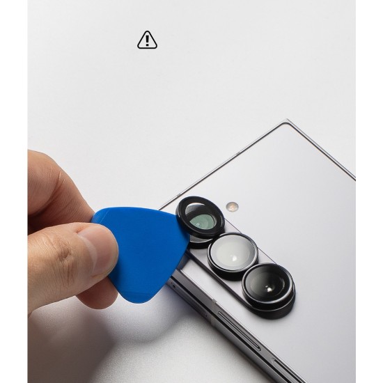 Γυαλί Προστασίας Κάμερας Ringke Camera Lens Frame Glass (2 Τεμάχια) for Samsung Galaxy Z Fold 7 (CLF1G1114) Black