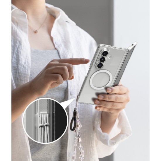 Θήκη Σιλικόνης Ringke Fusion Magnetic polycarbonate case with TPU frame for Samsung Galaxy Z Fold 7 Clear (FMG1076R52) Θήκη Σιλικόνης Ringke Fusion Magnetic polycarbonate case with TPU frame for Samsung Galaxy Z Fold 7 Clear (FMG1076R52)