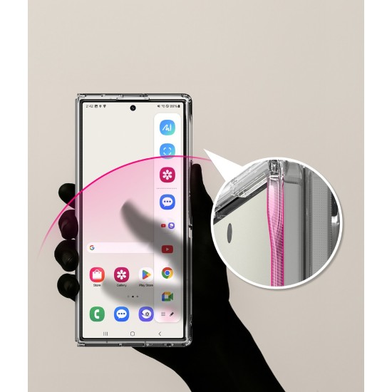 Θήκη Σιλικόνης Ringke Fusion Magnetic polycarbonate case with TPU frame for Samsung Galaxy Z Fold 7 Clear (FMG1076R52) Θήκη Σιλικόνης Ringke Fusion Magnetic polycarbonate case with TPU frame for Samsung Galaxy Z Fold 7 Clear (FMG1076R52)