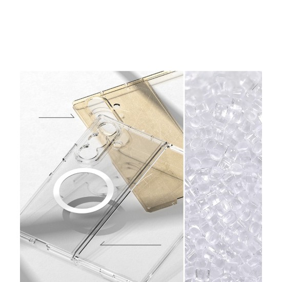 Θήκη Σιλικόνης Ringke Fusion Magnetic polycarbonate case with TPU frame for Samsung Galaxy Z Fold 7 Clear (FMG1076R52) Θήκη Σιλικόνης Ringke Fusion Magnetic polycarbonate case with TPU frame for Samsung Galaxy Z Fold 7 Clear (FMG1076R52)