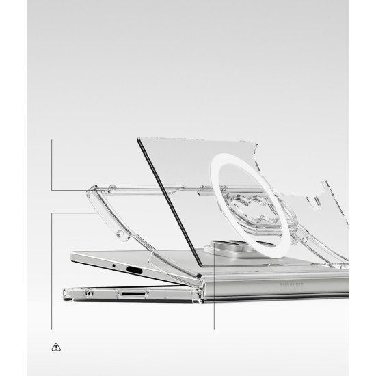 Θήκη Σιλικόνης Ringke Fusion Magnetic polycarbonate case with TPU frame for Samsung Galaxy Z Fold 7 Clear (FMG1076R52) Θήκη Σιλικόνης Ringke Fusion Magnetic polycarbonate case with TPU frame for Samsung Galaxy Z Fold 7 Clear (FMG1076R52)