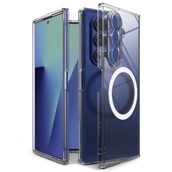 Θήκη Σιλικόνης Ringke Fusion Magnetic polycarbonate case with TPU frame for Samsung Galaxy Z Fold 7 Clear (FMG1076R52) Θήκη Σιλικόνης Ringke Fusion Magnetic polycarbonate case with TPU frame for Samsung Galaxy Z Fold 7 Clear (FMG1076R52)