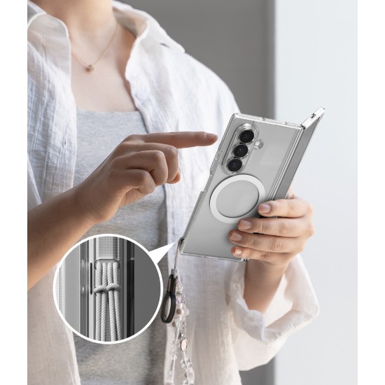 Θήκη Σιλικόνης Ringke Fusion Magnetic polycarbonate case with TPU frame for Samsung Galaxy Z Fold 8 Ultra Clear (FMG1303R52) Θήκη Σιλικόνης Ringke Fusion Magnetic polycarbonate case with TPU frame for Samsung Galaxy Z Fold 8 Ultra Clear (FMG1303R52)