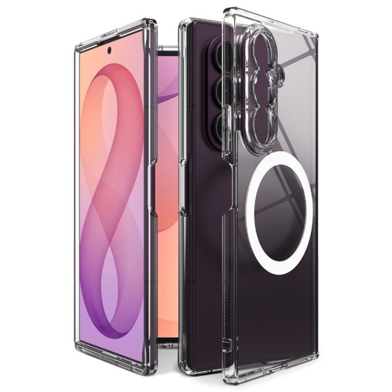 Θήκη Σιλικόνης Ringke Fusion Magnetic polycarbonate case with TPU frame for Samsung Galaxy Z Fold 8 Ultra Clear (FMG1303R52) Θήκη Σιλικόνης Ringke Fusion Magnetic polycarbonate case with TPU frame for Samsung Galaxy Z Fold 8 Ultra Clear (FMG1303R52)