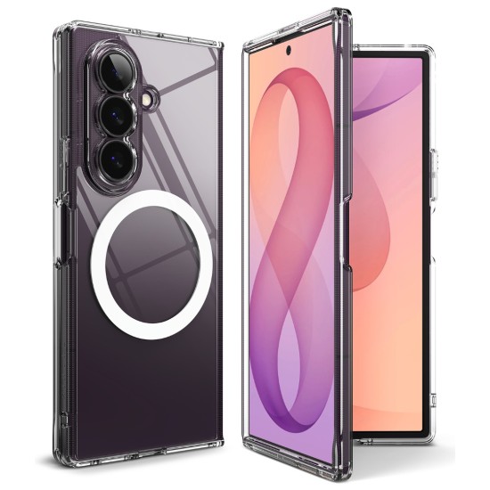 Θήκη Σιλικόνης Ringke Fusion Magnetic polycarbonate case with TPU frame for Samsung Galaxy Z Fold 8 Ultra Clear (FMG1303R52) Θήκη Σιλικόνης Ringke Fusion Magnetic polycarbonate case with TPU frame for Samsung Galaxy Z Fold 8 Ultra Clear (FMG1303R52)