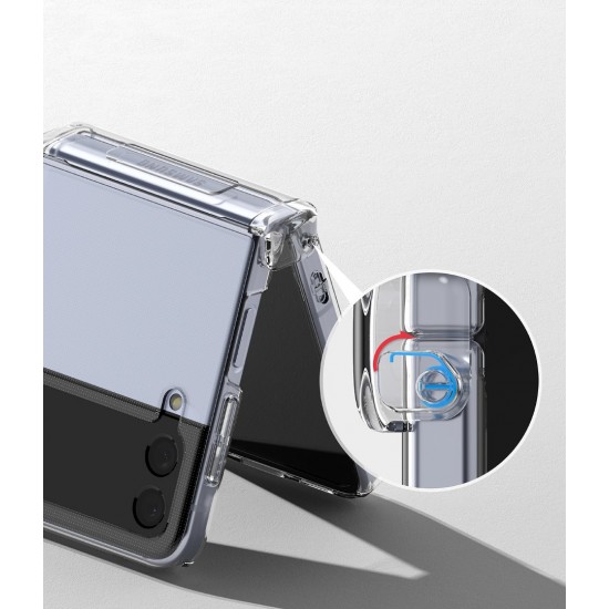 Θήκη Σιλικόνης Ringke Slim Hinge Cover PC Case for Samsung Galaxy Z Flip 4 Clear Θήκη Σιλικόνης Ringke Slim Hinge Cover PC Case for Samsung Galaxy Z Flip 4 Clear