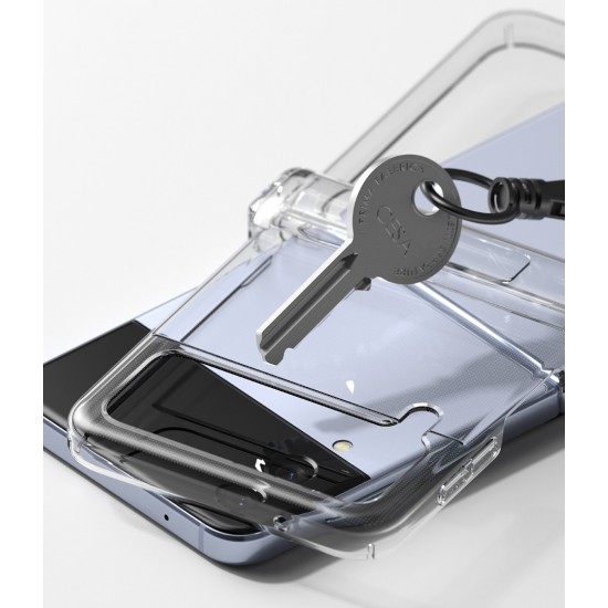 Θήκη Σιλικόνης Ringke Slim Hinge Cover PC Case for Samsung Galaxy Z Flip 4 Clear Θήκη Σιλικόνης Ringke Slim Hinge Cover PC Case for Samsung Galaxy Z Flip 4 Clear