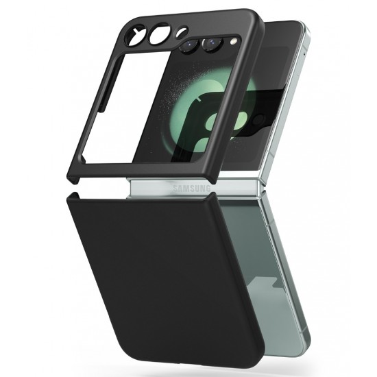 Θήκη Σιλικόνης Ringke Slim Cover PC Case for Samsung Galaxy Z Flip 5 Black (S717E55)