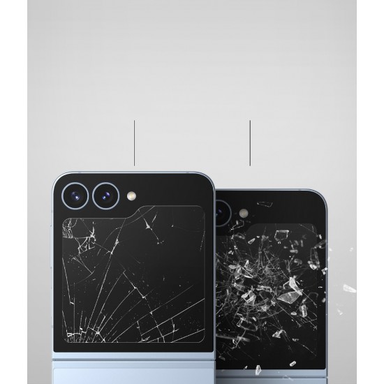 Γυαλί Προστασίας Ringke Screen Protector Cover Display Glass for Samsung Galaxy Z Flip 6 / Z Flip7 FE (2 τεμάχια) (G4as883)