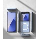 Θήκη Σιλικόνης Ringke Fusion Magnetic polycarbonate case with TPU frame for Samsung Galaxy Z Flip 6  / Z Flip 7 FE Clear (FMG856E52)