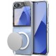 Θήκη Σιλικόνης Ringke Fusion Magnetic polycarbonate case with TPU frame for Samsung Galaxy Z Flip 6  / Z Flip 7 FE Clear (FMG856E52)