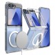 Θήκη Σιλικόνης Ringke Fusion Magnetic polycarbonate case with TPU frame for Samsung Galaxy Z Flip 6  / Z Flip 7 FE Clear (FMG856E52)