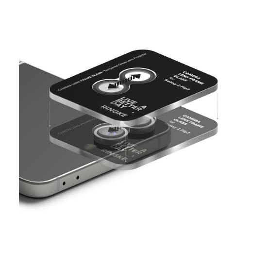 Γυαλί Προστασίας Κάμερας Ringke Camera Lens Frame Glass (2 Τεμάχια) for Samsung Galaxy Z Flip 7 (CLF1G1119) Black Γυαλί Προστασίας Κάμερας Ringke Camera Lens Frame Glass (2 Τεμάχια) for Samsung Galaxy Z Flip 7 (CLF1G1119) Black