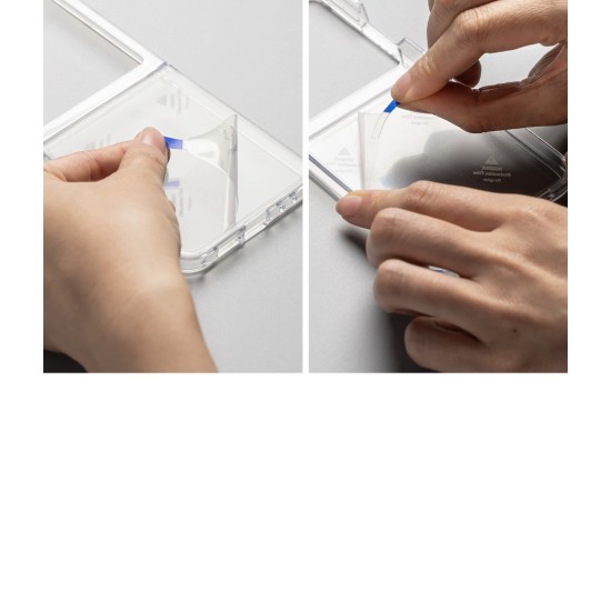Θήκη Σιλικόνης Ringke Fusion Magnetic polycarbonate case with TPU frame for Samsung Galaxy Z Flip 7 Clear (FMG1079E52)
