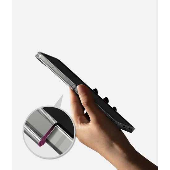 Θήκη Σιλικόνης Ringke Fusion Magnetic polycarbonate case with TPU frame for Samsung Galaxy Z Flip 7 Clear (FMG1079E52)