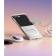 Θήκη Σιλικόνης Ringke Fusion Magnetic polycarbonate case with TPU frame for Samsung Galaxy Z Flip 7 Clear (FMG1079E52)