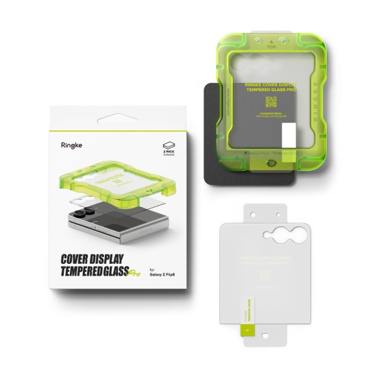 Γυαλί Προστασίας Ringke Cover Display Tempered Glass Pro for Galaxy Z Flip 8 (2 Τεμάχια) (G4as1311) Γυαλί Προστασίας Ringke Cover Display Tempered Glass Pro for Galaxy Z Flip 8 (2 Τεμάχια) (G4as1311)