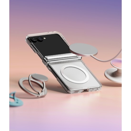 Θήκη Σιλικόνης Ringke Fusion Flap Magnetic polycarbonate case with TPU frame for Samsung Galaxy Z Flip 8 Clear (FFM1309R52) Θήκη Σιλικόνης Ringke Fusion Flap Magnetic polycarbonate case with TPU frame for Samsung Galaxy Z Flip 8 Clear (FFM1309R52)