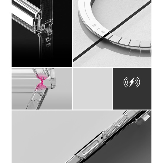 Θήκη Σιλικόνης Ringke Fusion Flap Magnetic polycarbonate case with TPU frame for Samsung Galaxy Z Flip 8 Clear (FFM1309R52) Θήκη Σιλικόνης Ringke Fusion Flap Magnetic polycarbonate case with TPU frame for Samsung Galaxy Z Flip 8 Clear (FFM1309R52)