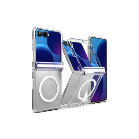Θήκη Σιλικόνης Ringke Fusion Flap Magnetic polycarbonate case with TPU frame for Samsung Galaxy Z Flip 8 Clear (FFM1309R52) Θήκη Σιλικόνης Ringke Fusion Flap Magnetic polycarbonate case with TPU frame for Samsung Galaxy Z Flip 8 Clear (FFM1309R52)