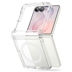  Θήκη Σιλικόνης Ringke Fusion Flap Magnetic polycarbonate case with TPU frame for Samsung Galaxy Z Flip 8 Clear (FFM1309R52)
