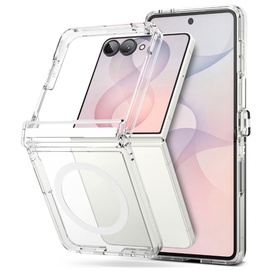 Θήκη Σιλικόνης Ringke Fusion Flap Magnetic polycarbonate case with TPU frame for Samsung Galaxy Z Flip 8 Clear (FFM1309R52) Θήκη Σιλικόνης Ringke Fusion Flap Magnetic polycarbonate case with TPU frame for Samsung Galaxy Z Flip 8 Clear (FFM1309R52)
