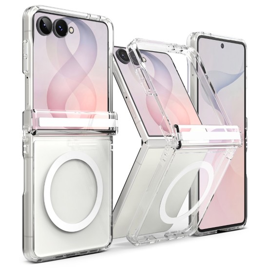Θήκη Σιλικόνης Ringke Fusion Flap Magnetic polycarbonate case with TPU frame for Samsung Galaxy Z Flip 8 Clear (FFM1309R52) Θήκη Σιλικόνης Ringke Fusion Flap Magnetic polycarbonate case with TPU frame for Samsung Galaxy Z Flip 8 Clear (FFM1309R52)