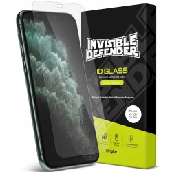 Γυαλί Προστασίας Ringke Invisible Defender ID Glass 2.5D 0.33mm Screen Protector  For iPhone X/ XS/ 11 Pro (1 + 1 Added Bonus Pack) (G4as047) 