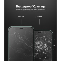 Γυαλί Προστασίας Ringke Invisible Defender ID Glass 2.5D 0.33mm Screen Protector  For iPhone X/ XS/ 11 Pro (1 + 1 Added Bonus Pack) (G4as047) 