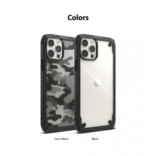 Θήκη Σιλικόνης Ringke Fusion X durable PC Case with TPU Bumper for iPhone 12 Pro Max black (FUAP0025) Θήκη Σιλικόνης Ringke Fusion X durable PC Case with TPU Bumper for iPhone 12 Pro Max black (FUAP0025)