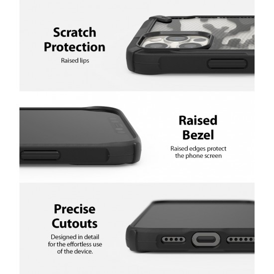 Θήκη Σιλικόνης Ringke Fusion X durable PC Case with TPU Bumper for iPhone 12 Pro Max black (FUAP0025) Θήκη Σιλικόνης Ringke Fusion X durable PC Case with TPU Bumper for iPhone 12 Pro Max black (FUAP0025)
