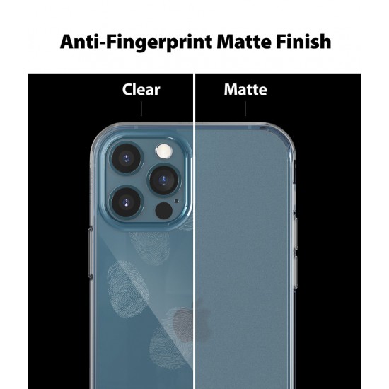 Θήκη Σιλικόνης Ringke Fusion Matte PC Case with TPU Bumper for iPhone 12 Pro Max transparent (FMAP0011)