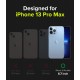 Θήκη Σιλικόνης Ringke DX Strong Duo-Layer Protection TPU Case Cover for iPhone 13 Pro black (DX573R55)