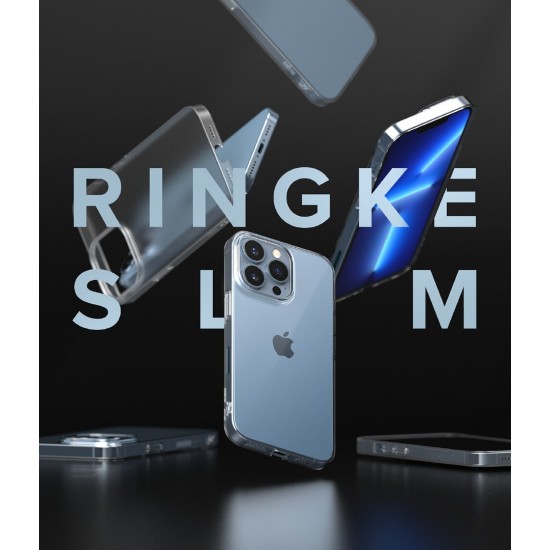 Θήκη Σιλικόνης Ringke Slim Ultra-Thin Cover PC Case for iPhone 13 Mini transparent (S542R52)