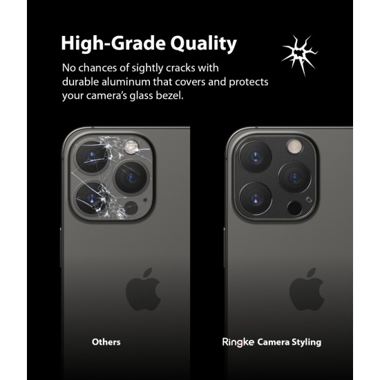 Προστασία Κάμερας Αλουμινίου Ringke Camera Styling for iPhone 13 Pro Max / iPhone 13 Pro (CM47966RS) Προστασία Κάμερας Αλουμινίου Ringke Camera Styling for iPhone 13 Pro Max / iPhone 13 Pro (CM47966RS)