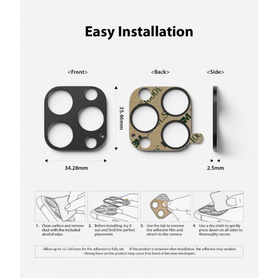 Προστασία Κάμερας Αλουμινίου Ringke Camera Styling for iPhone 13 Pro Max / iPhone 13 Pro (CM47966RS) Προστασία Κάμερας Αλουμινίου Ringke Camera Styling for iPhone 13 Pro Max / iPhone 13 Pro (CM47966RS)