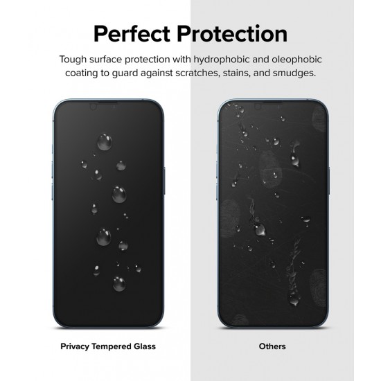 Γυαλί Προστασίας Ringke Privacy Tempered Glass Screen Protector Full Coveraged For iPhone 14 / 13 / 13 Pro / 16e jig Package (G4as082) Γυαλί Προστασίας Ringke Privacy Tempered Glass Screen Protector Full Coveraged For iPhone 14 / 13 / 13 Pro / 16e jig Package (G4as082)